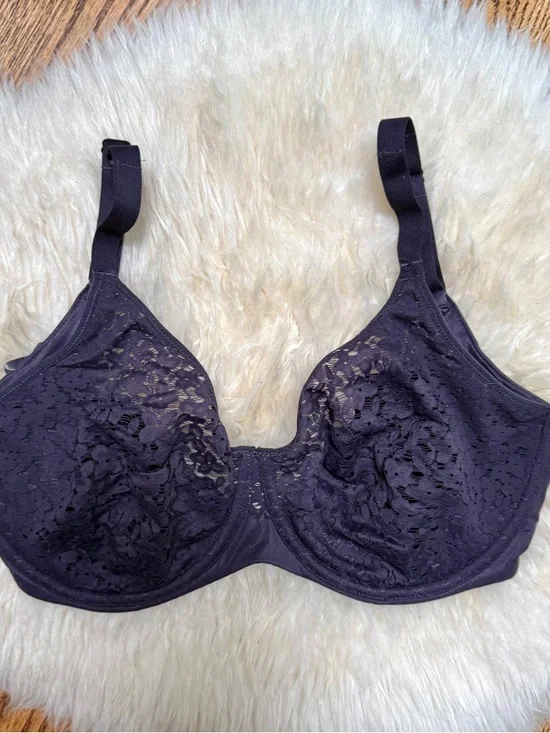 Chantelle Nora Comfort Underwire Bra - BNWOT - 34DDD - Ink - Picture 2 of 4